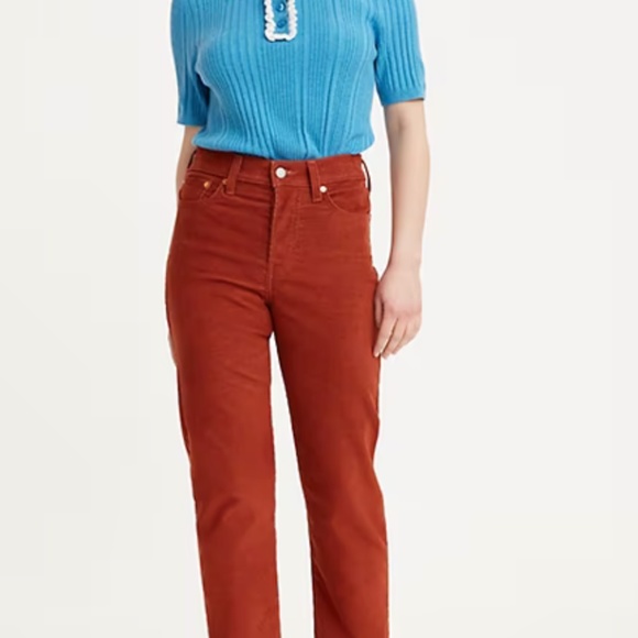 Levi's® Premium WEDGIE STRAIGHT FIT CORDUROY PANTS - Picture 2 of 8